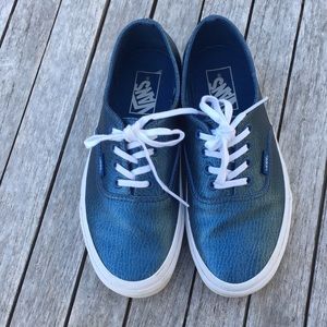 Vans Authentic Metallic Leather Skate